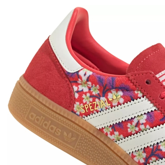 Adidas | HANDBALL SPEZIAL X LIBERTY LONDON SHOES | 5.5 Women's | 4.5 Kids - Picture 3 of 4